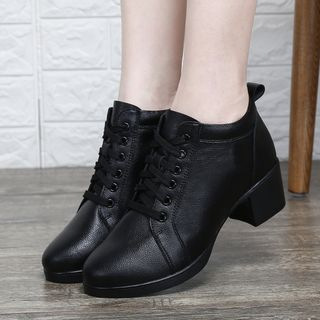 leather dance shoes