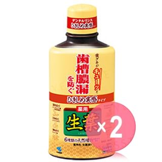 Kobayashi - Fresh Leaf Mouthwash 2pcs Bundle Set