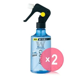 Mandom - Gatsby Natural Hair Water 2pcs Bundle Set