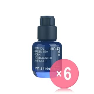 innisfree - Retinol Green Tea PDRN Skin Booster Ampoule Jumbo (x6) (Bulk Box)