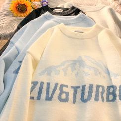 Mushini - Lettering Sweater