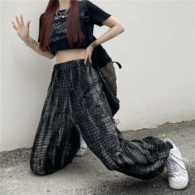 Everose-Tie-Dye Harem Pants