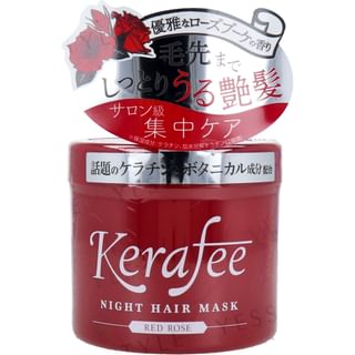 ASHIYA - Kerafee Night Hair Mask Red Rose