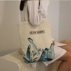 TangTangBags - 树叶印花手提袋 TangTangBags - 树叶印花手提袋
