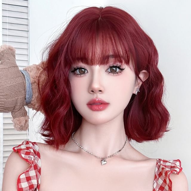 SEVENQ-Medium Full Wig - Wavy