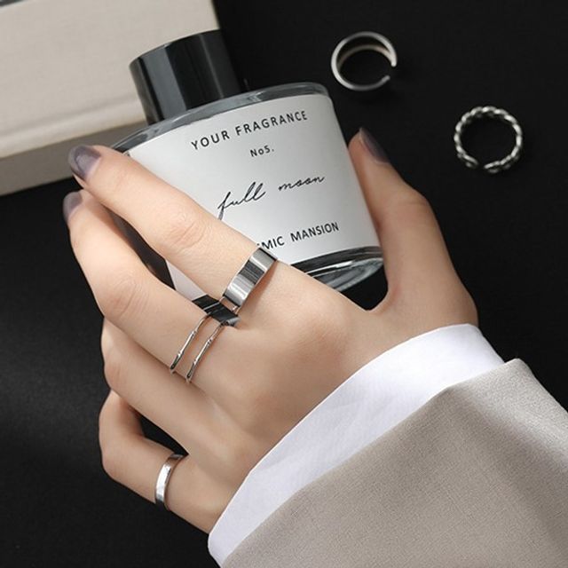 Gaya-925 Sterling Silver Open Ring
