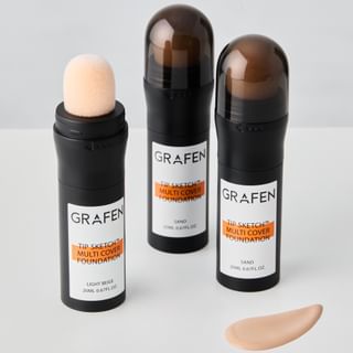 GRAFEN - Tip Sketch Multicover Foundation - 2 Colors