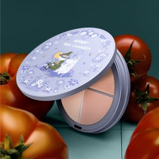 RED CHAMBER - MOOMIN Limited Tri-Color Multi-Purpose Highlighter