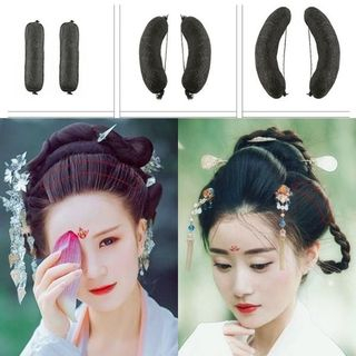 traditional chinese hairstyle buns
