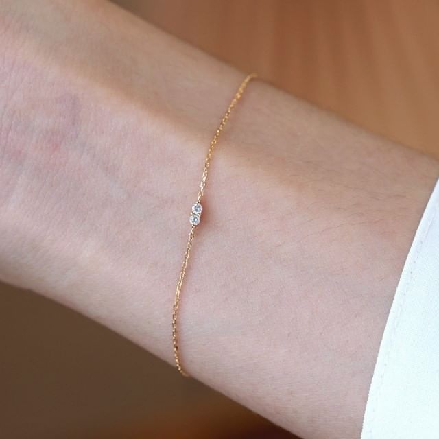 Phoenoa-S925 Sterling Silver Rhinestone Bracelet