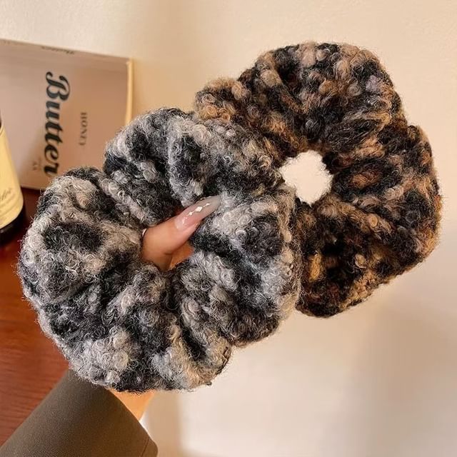 Ordinario-Leopard Hair Scrunchie
