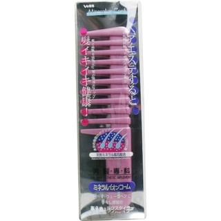 VeSS - Mineral Ion Comb for Rough Styling Pink