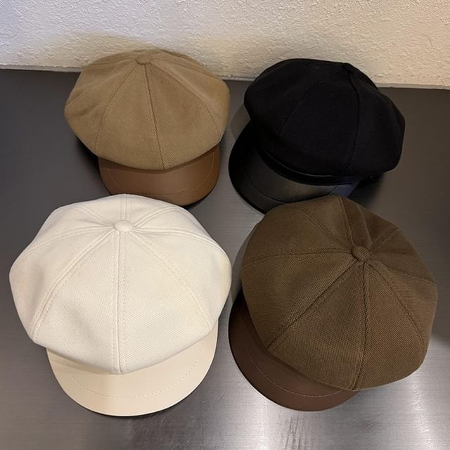 TAAK-Cotton Newsboy Cap