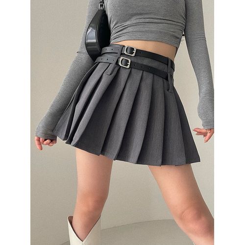 スカート Rain pleats mini skirt ANDMARY andmary Rain pleats mini skirt RainGirl - Mini Pleated Skirt