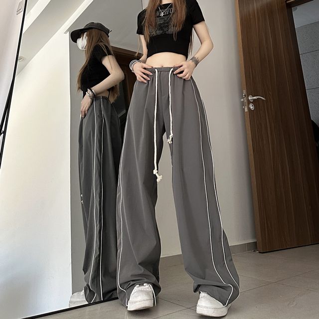 Up Beat Ultra Wide Leg Sweatpants - Large / Meadow Sweet  Wide leg pants, Wide  leg sweatpants, Pants outfit casual