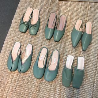 MIKOGI - Plain Flat Mules (various designs) | YesStyle