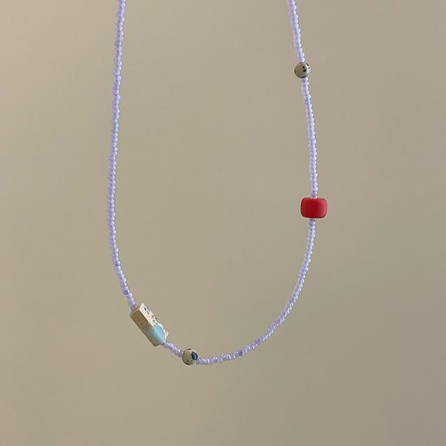 Panda Dama-Beaded Necklace