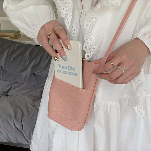 TangTangBags-Panel Crossbody Phone Pouch