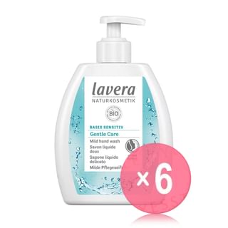 Lavera - Basis Sensitiv Gentle Care Mild Hand Wash (x6) (Bulk Box)