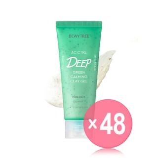 DEWYTREE - AC Control Deep Green Calming Clay Gel Pore Pack (x48) (Bulk Box)