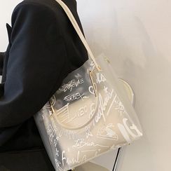 Beloved Bags - Clear Lettering Crossbody Bag