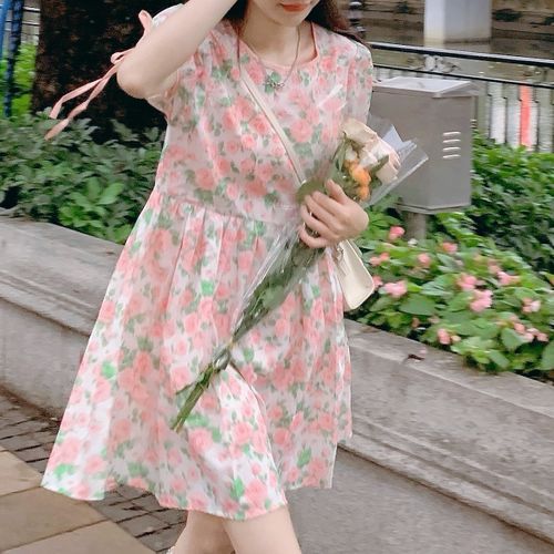Lavender Floral Dress Price: P560... - Korean Fashion Shop | Facebook
