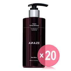 ANAZE - Colure Red Wine Toning Shampoo T06 (x20) (Bulk Box)