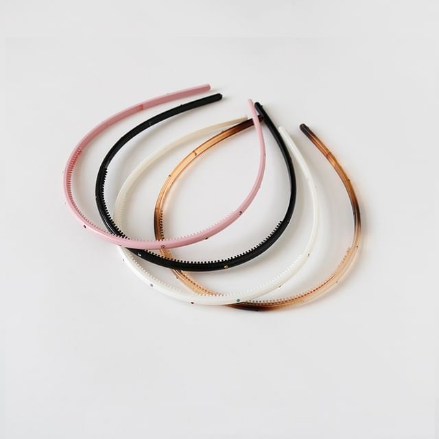 Allyrinta-Rhinestone Headband