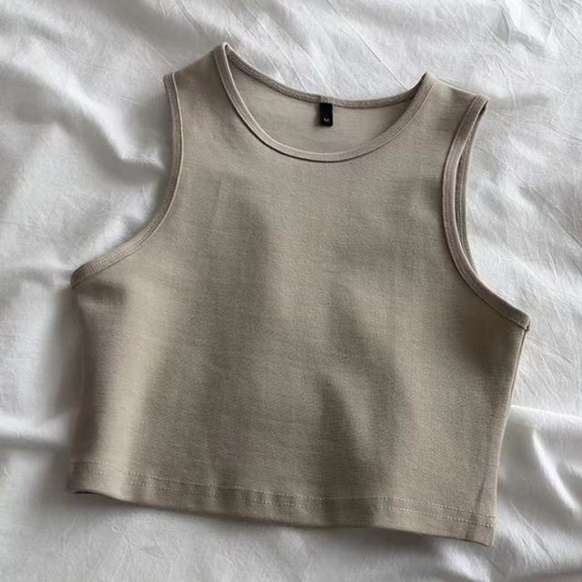 CRIBI-Plain Tank Top