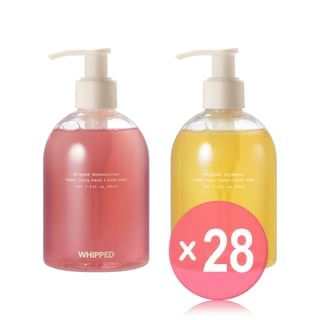 WHIPPED - Vegan Juicy Hand & Body Wash - 2 Types (x28) (Bulk Box)