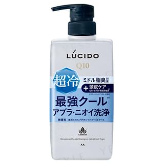 Mandom - Lucido Q10 Deodorant Scalp Shampoo Extra Cool Type