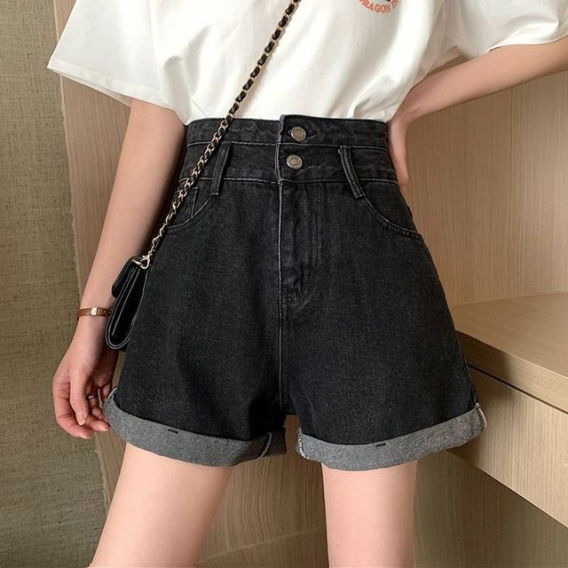 CRIBI-Denim Shorts