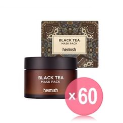 heimish - Black Tea Mask Pack (x60) (Bulk Box)