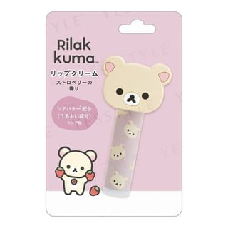San-X - Rilakkuma Korilakkuma Lip Balm Strawberry