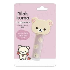 San-X - Rilakkuma Korilakkuma Lip Balm Strawberry