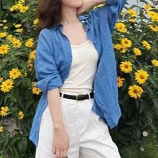 Everose-Long-Sleeve Plain Shirt
