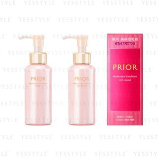 Shiseido - Prior High Moisturizing Emulsion 120ml - 2 Types