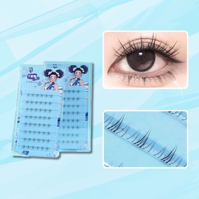 Bonnie Wisp-Glue-free Bottom False Eyelashes Clusters