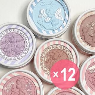 CHEERFLOR - Angel Gallery Series Angel Embossed Blusher - 6 Colors (x12) (Bulk Box)