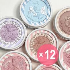 CHEERFLOR - Angel Gallery Series Angel Embossed Blusher - 6 Colors (x12) (Bulk Box)