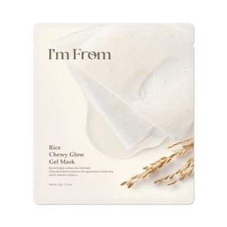 I'm from - Rice Chewy Glow Gel Mask