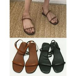 MICHYEORA - Double-Strap Sandals MICHYEORA - Double-Strap Sandals
