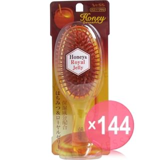 VeSS - Honey Brush Polyethylene Hair Brush  (x144) (Bulk Box)