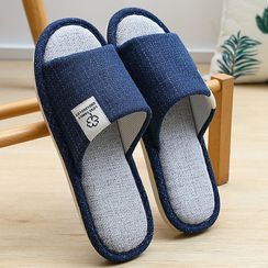 Ishanti - Couple Matching Linen Slippers