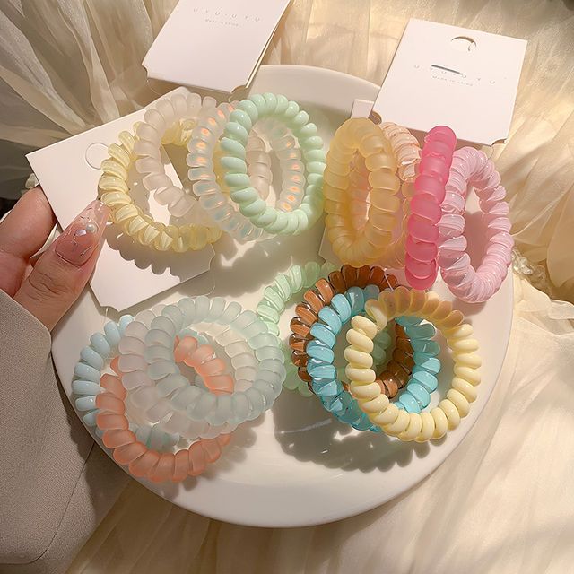 LIDO-Coil Hair Tie Set various designs