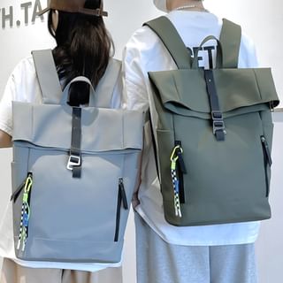 HOVERUP-Flap Multi-Pocket Backpack