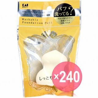 KAI - Washable Foundation Puff (x240) (Bulk Box)