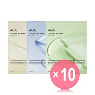 Abib - Collagen Gel Mask - 3 Types (x10) (Bulk Box)
