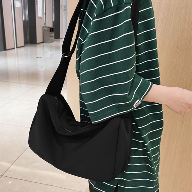 Melois-Plain Crossbody Bag