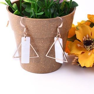 Hansha-Triangle Drop Earring